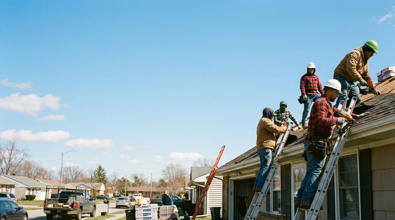 Roofing in Roebling, NJ near me